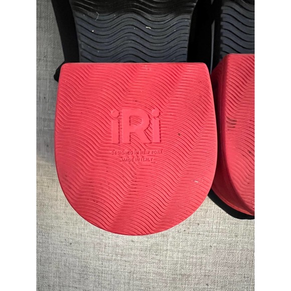 IRI New York Made in Italy Black and Red Neoprene Sneakers Size 38 - Picture 7 of 7